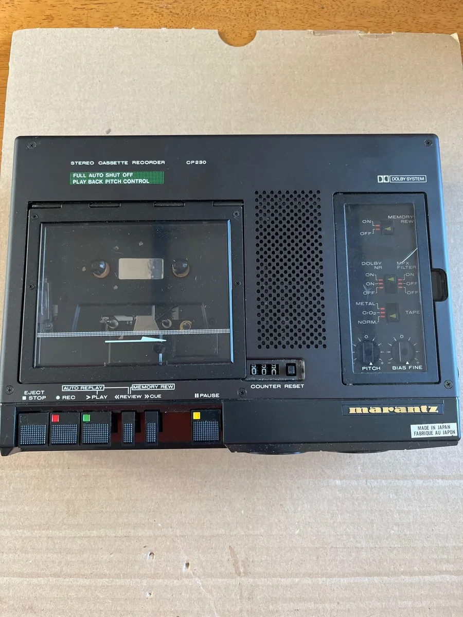 Marantz CP230. Vintage Tape Player. Not Tested. - Image 1