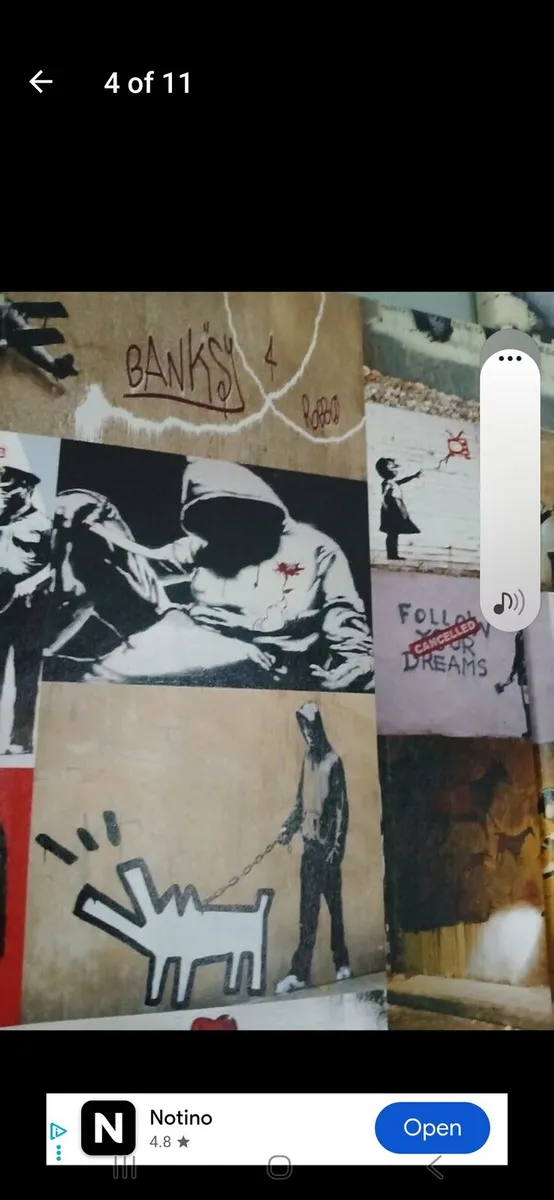 Banksy collage canvas - Image 4