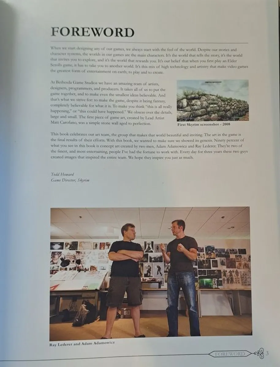 The art of Skyrim. Full colour companion book to Skyrim Collectors Edition 2021 - Image 3
