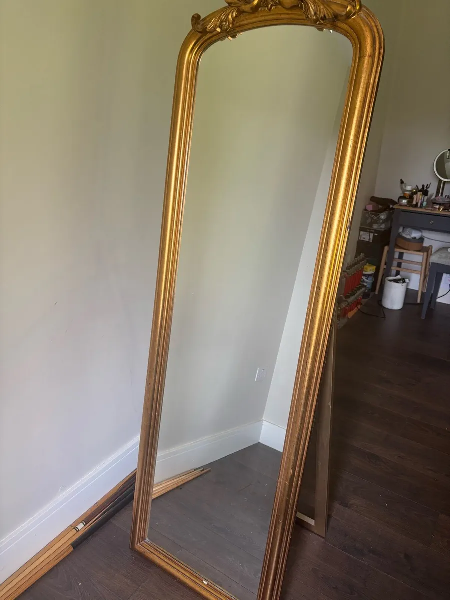 Standing Antique Mirror - Image 2