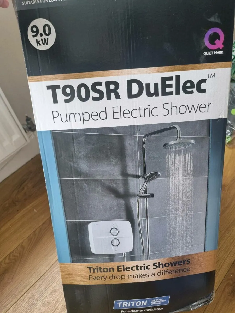 Brand new pumped electrical shower - Image 4