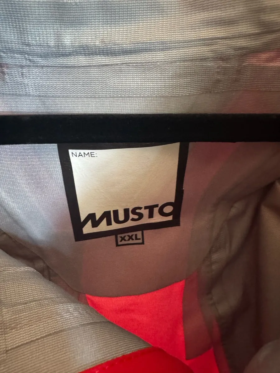 Musto MPX GoreTex Sailing Jacket - Image 4