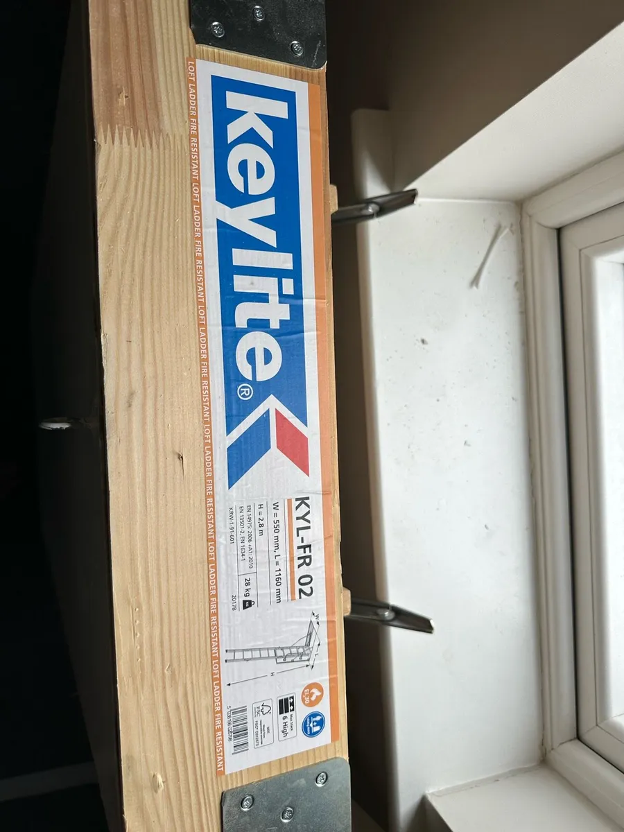 Keylite Loft Ladder – Fire Resistant (KYL-FR 02) - Image 1