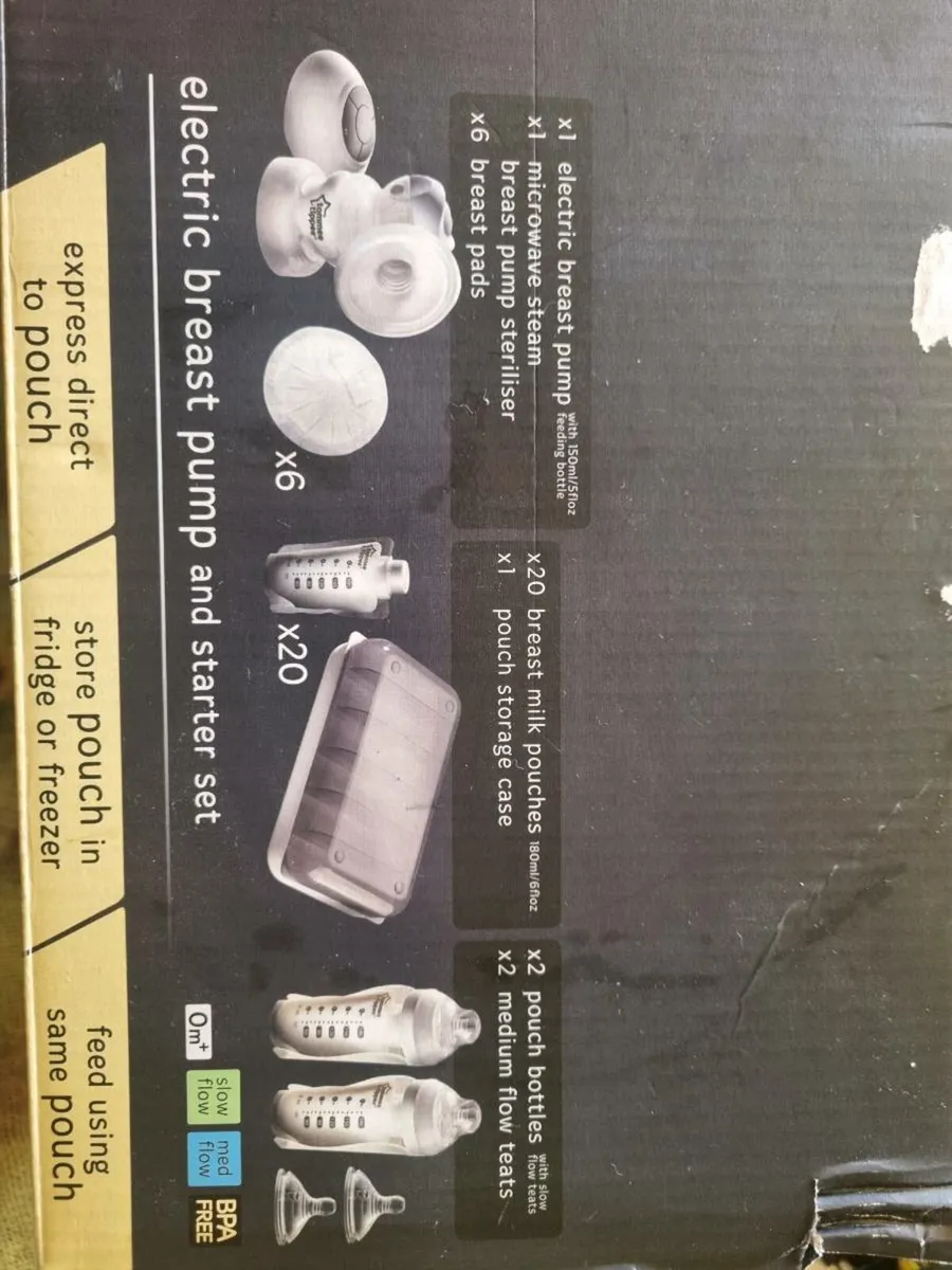 Tommee Tippee electric breast pump and starter set - Image 2