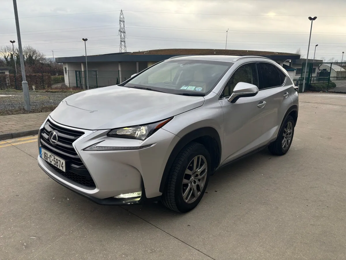 Lexus NX300h 2016 SILVER - Image 3