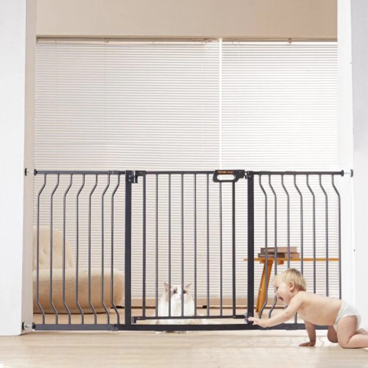 Baby Gate, 29.5"-57.8" Extra Wide, 30" High, Dog G