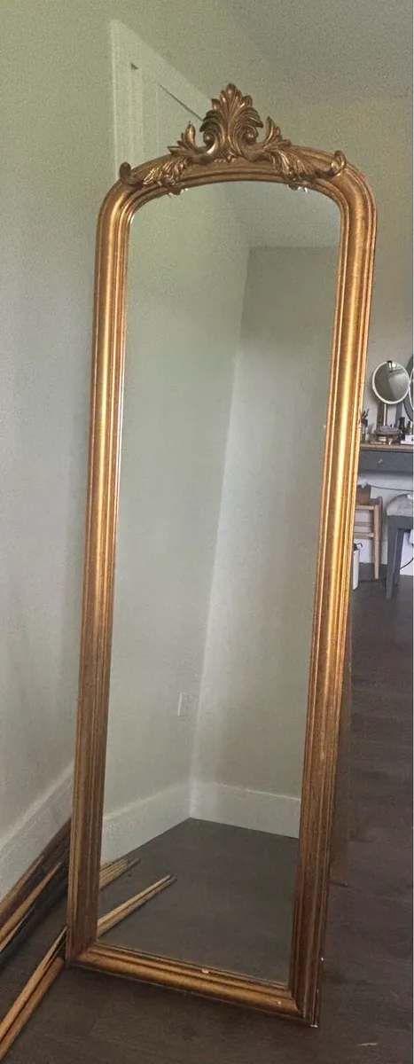 Standing Antique Mirror - Image 1