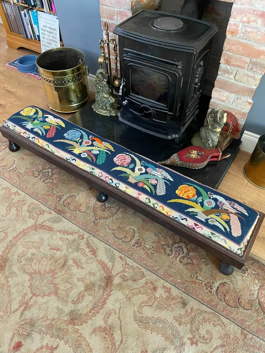 Vintage Wexford Country House fender foot stool - Image 1