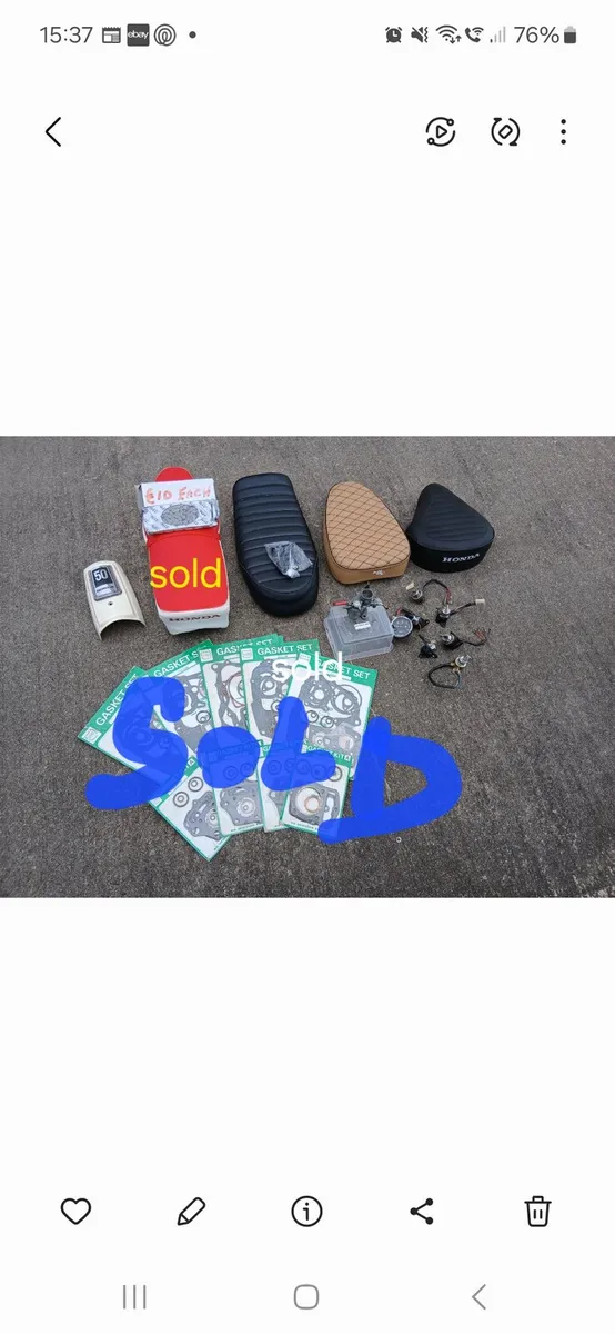 Honda C50/70/90/CD175 NEW CHAINS €10 - Image 1