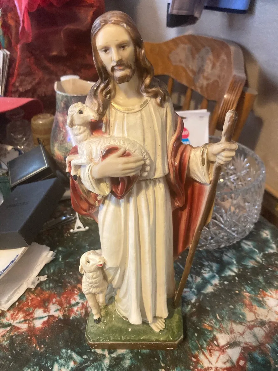 The lord is my shepherd figure