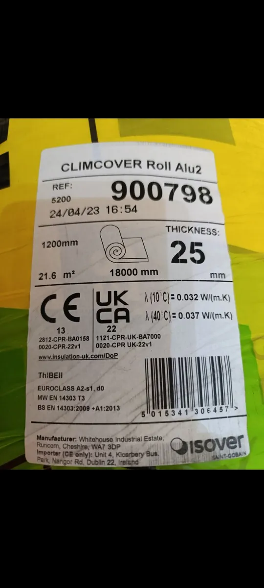 25mm foil back insulation - Image 2