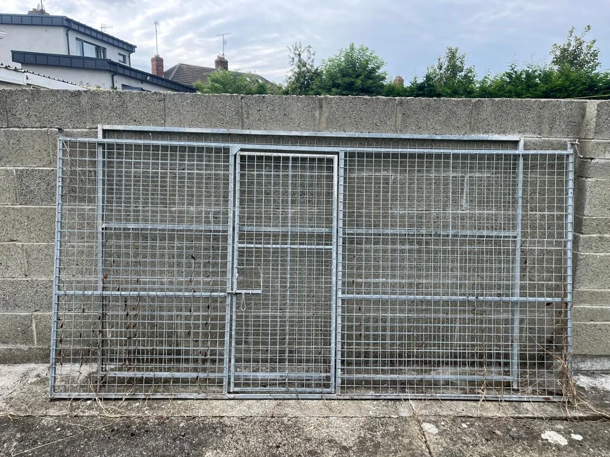 Steel enclosure/Dog kennel