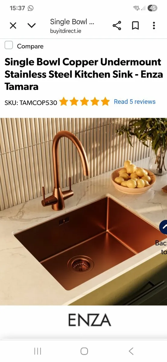 Sink kitchen - Image 1