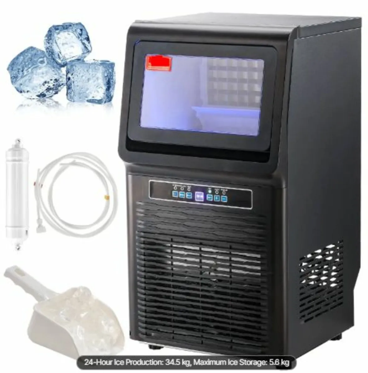 Commercial Ice Maker Freestanding Cabinet Machine - Image 1