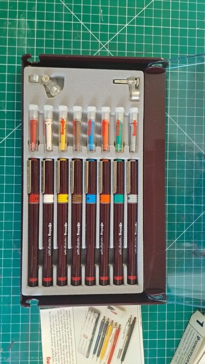 Rotring Rapidigraph set