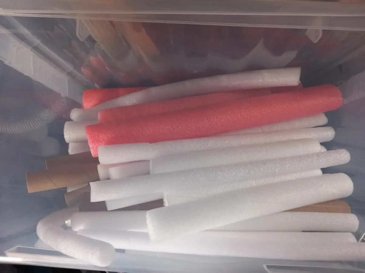 Foam rolls,and carboard ones, e.t.c. - Image 1