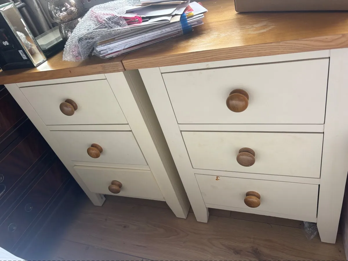Bed side lockers - Image 4