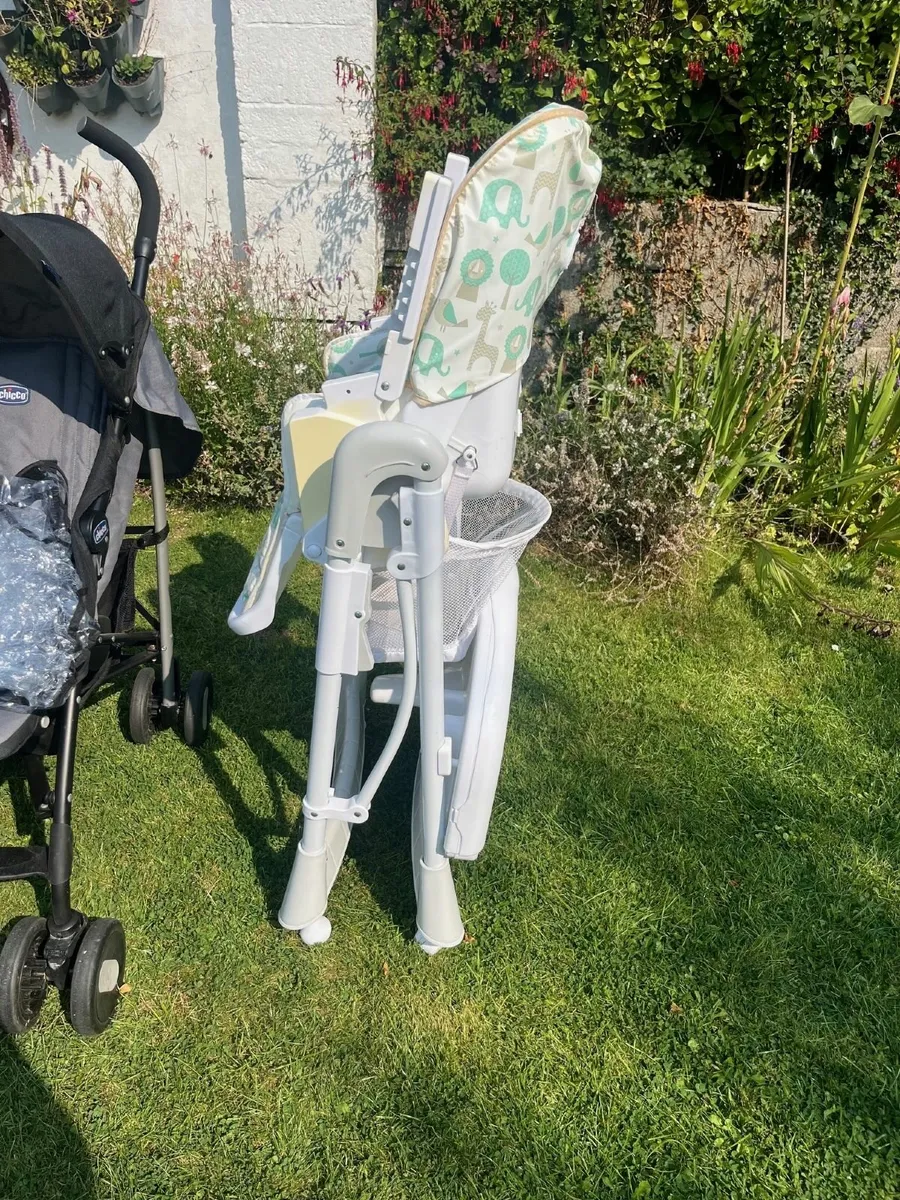 Two High Chairs & Double Stroller Bundle - Image 4