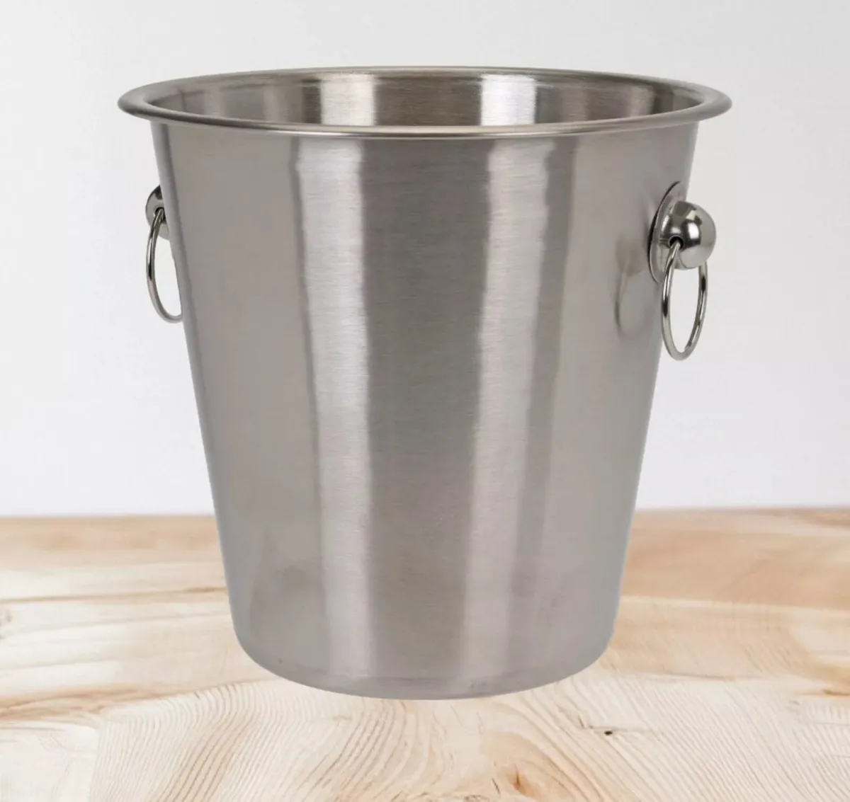 Stainless Steel Silver Champagne Wine Ice Bucket - Image 3