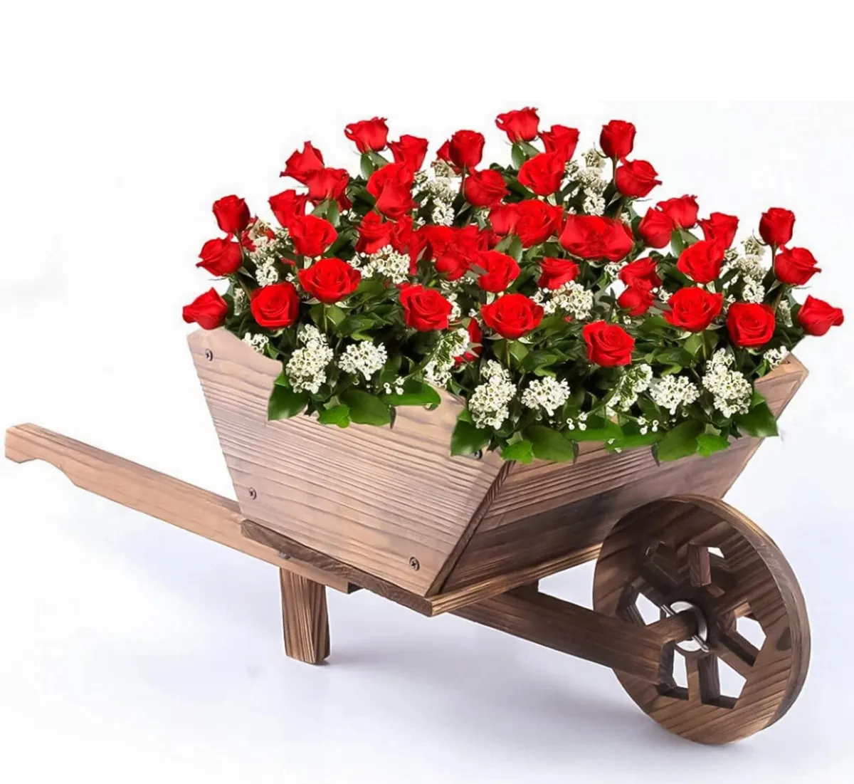 Wheelbarrow Garden Planter NEW - Image 1
