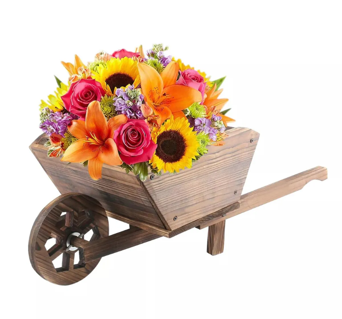 Wheelbarrow Garden Planter NEW - Image 4