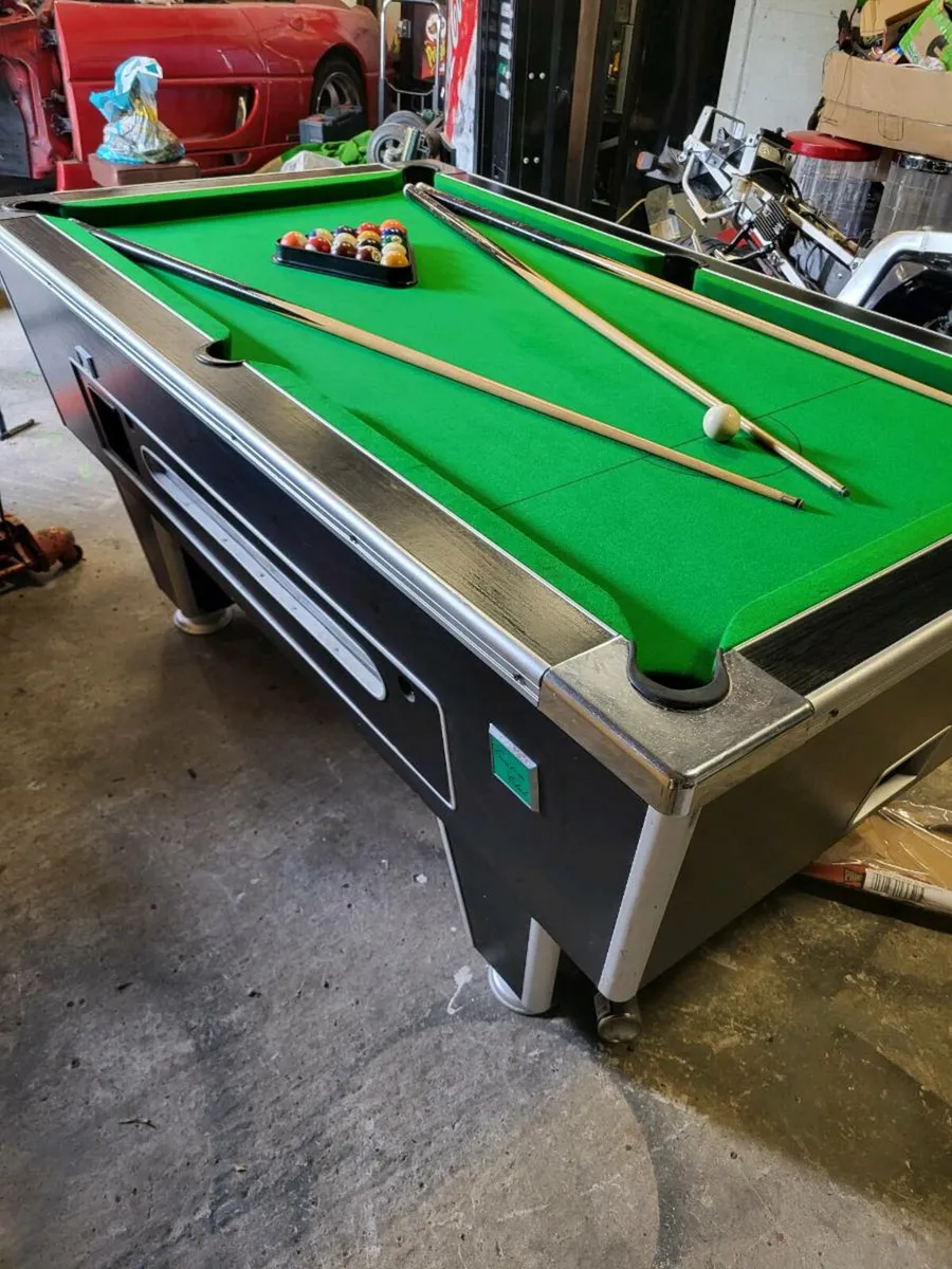 6x3 superleague slate bad pool table - Image 1