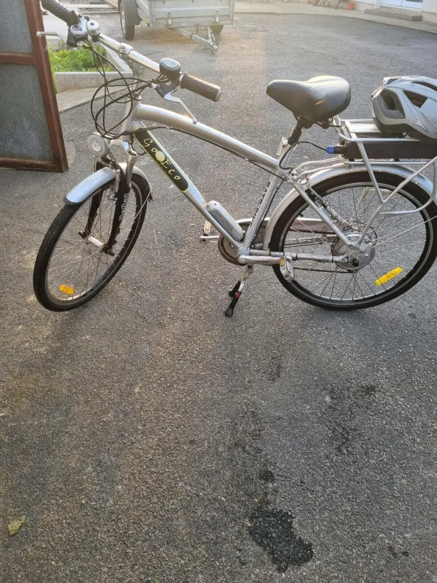 Electric bicycle and woman's bicycle - Image 1