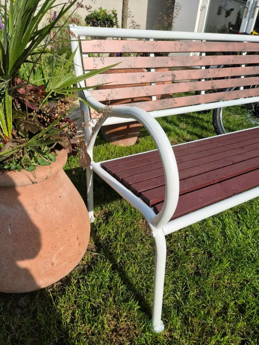 Garden bench decking balcony - Image 3