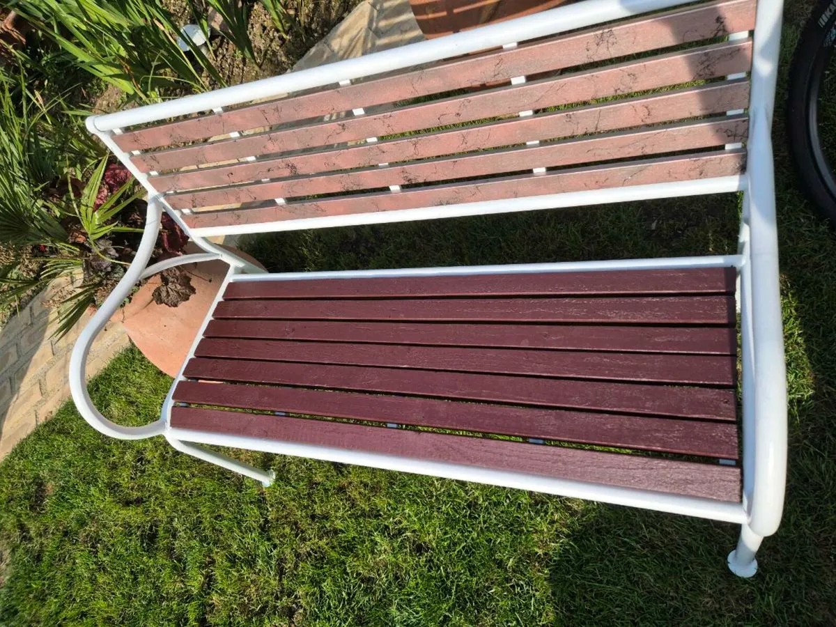 Garden bench decking balcony - Image 4
