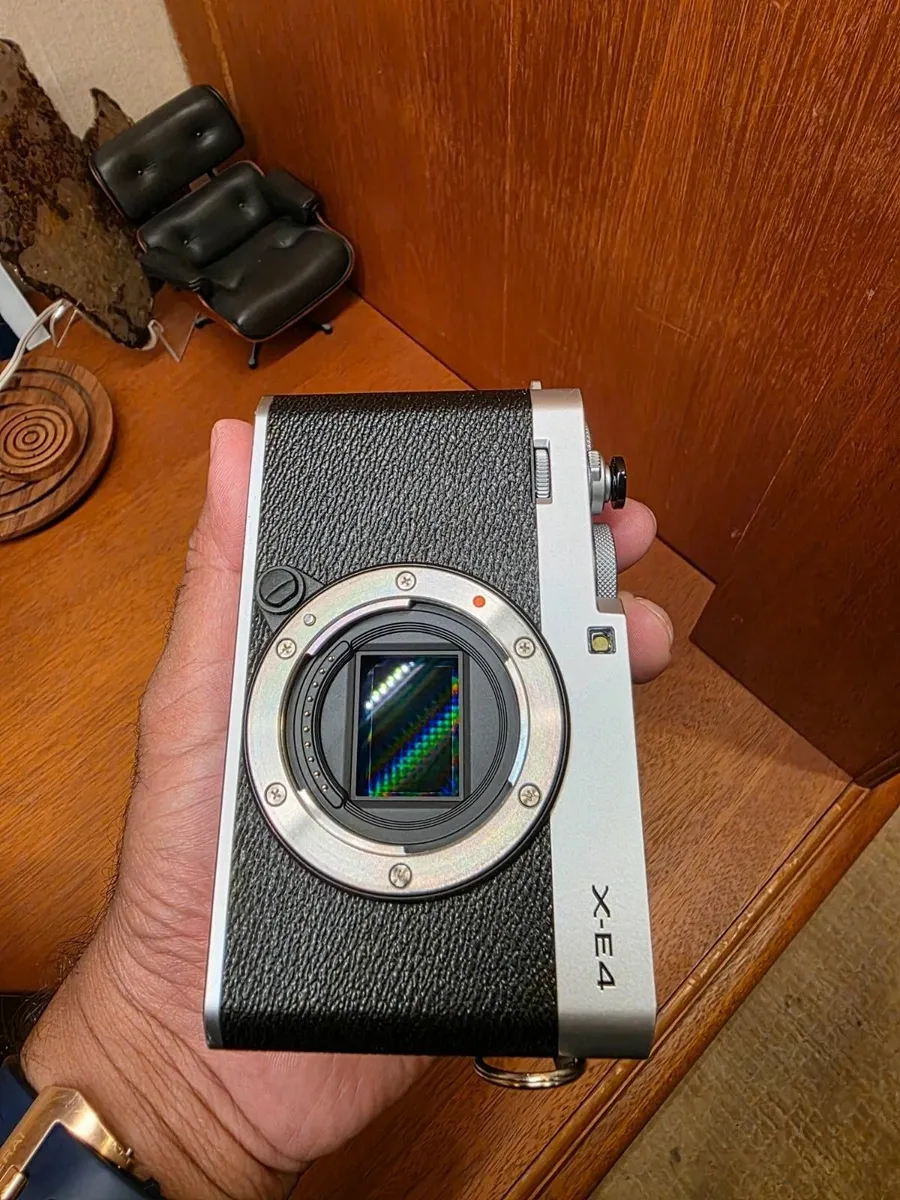 Fujifilm X-E4 Mirrorless Camera Body Silver - Image 3