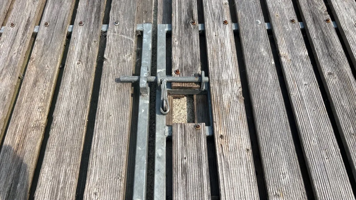 Galvanised Steel Double Gate - Image 2