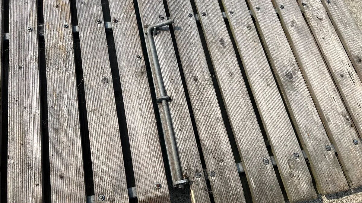 Galvanised Steel Double Gate - Image 3