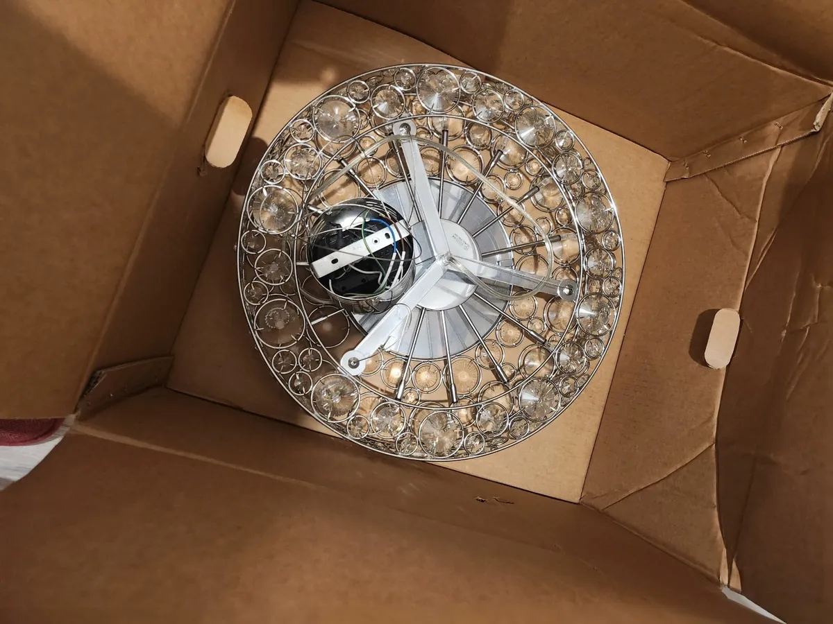 Crystal light fitting - Image 1