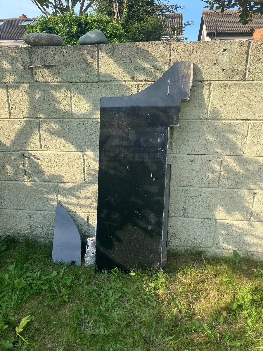 Black marble slab - Image 2