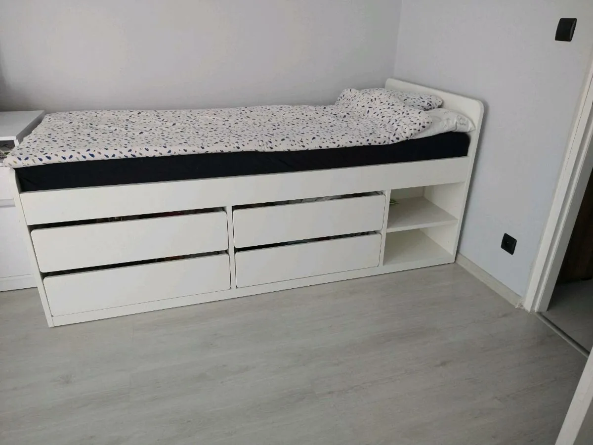 Ikea Slakt single bed with Mattress - Image 2