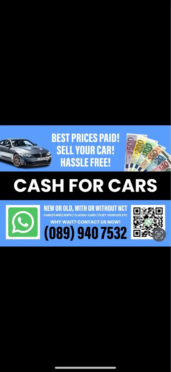 DAMAGED & CRASHED VEHICLES WANTED €€ - Image 1