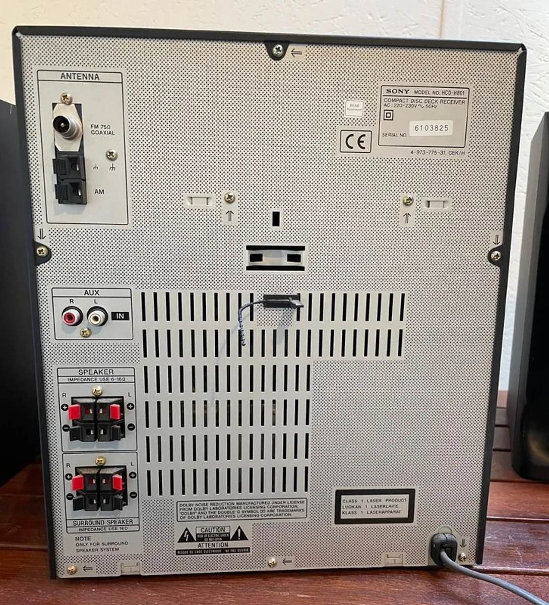 Sony MHC-801 music system - Image 3