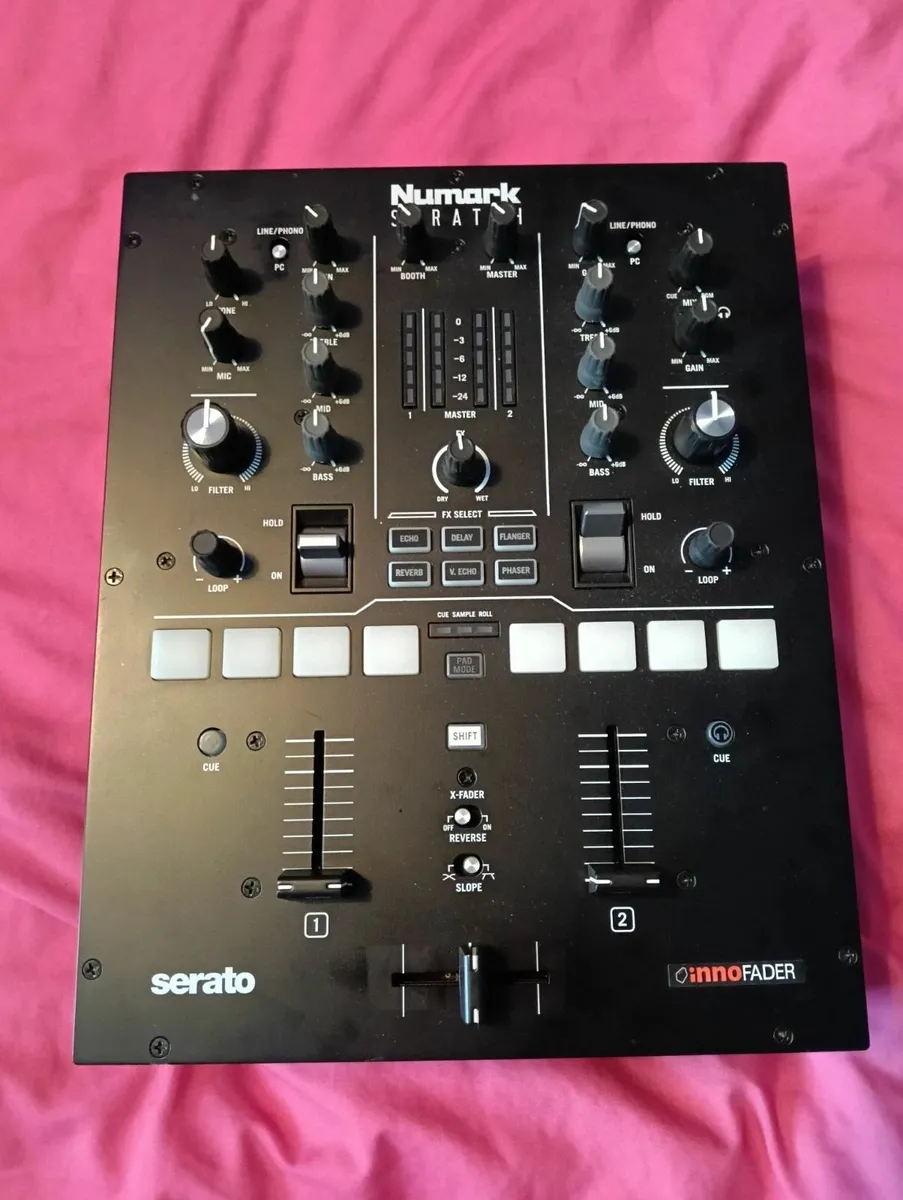 Numark Scratch 24 Bit Two-Channel Serato DJ Mixer - Image 1