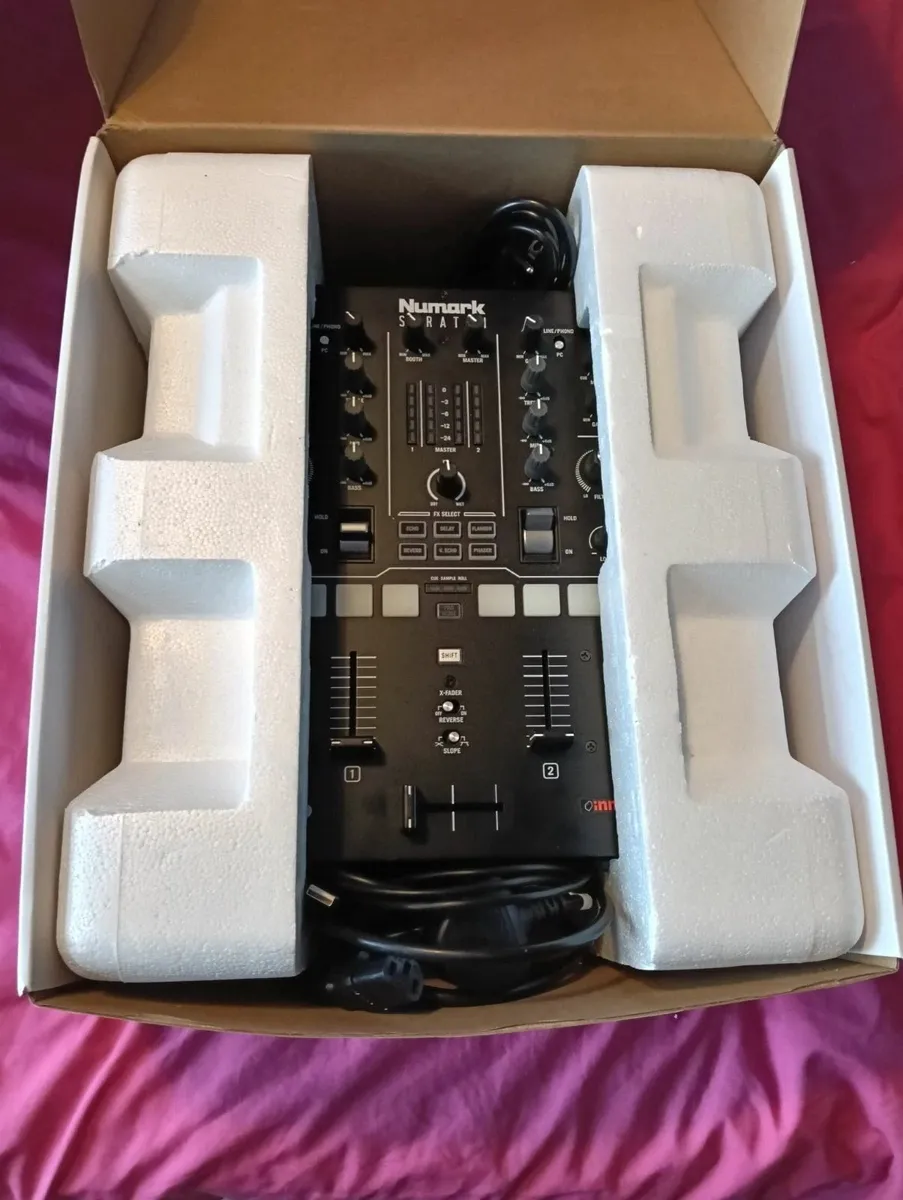 Numark Scratch 24 Bit Two-Channel Serato DJ Mixer - Image 4