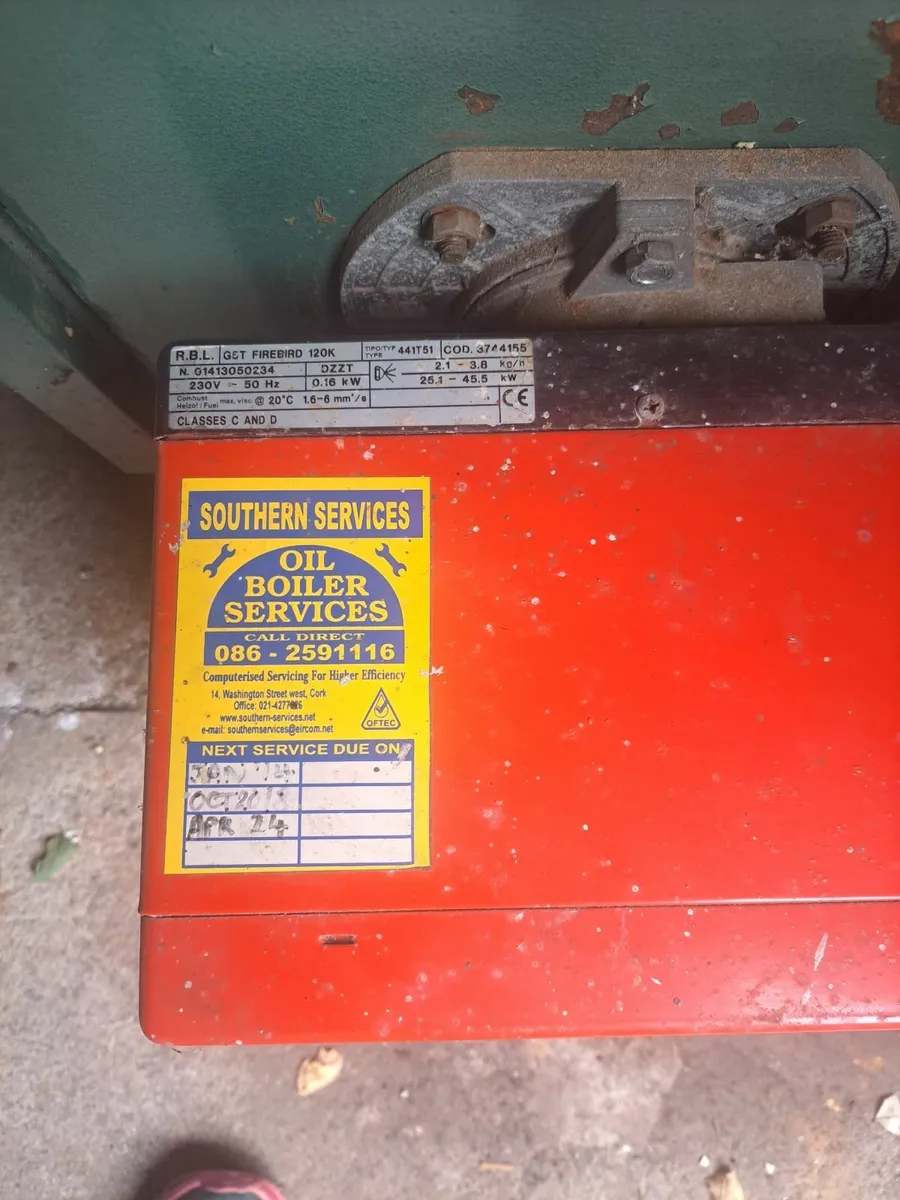 Firebird Burner/Boiler - Popular 120 - Image 2