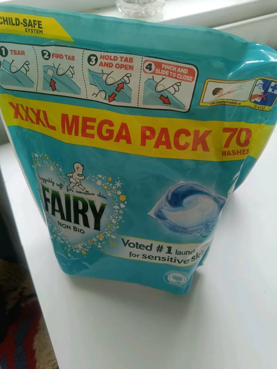 Fairy washing pods 70 wash