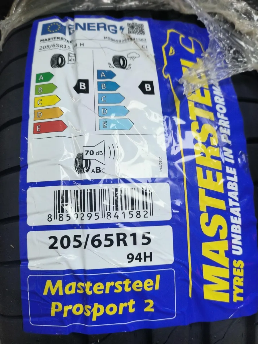 4 new 205 65 r15 tyres - Image 1