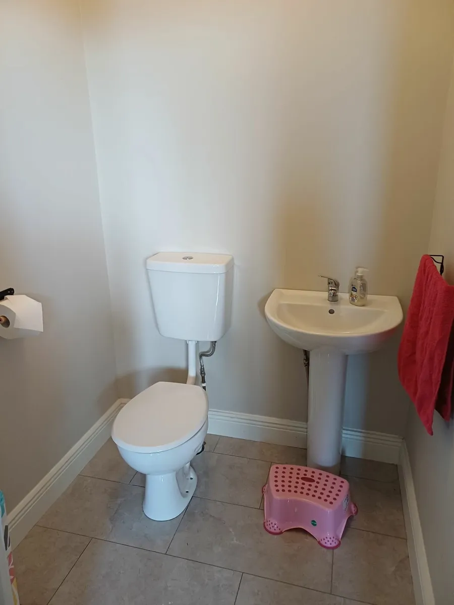 Toilet and Sink