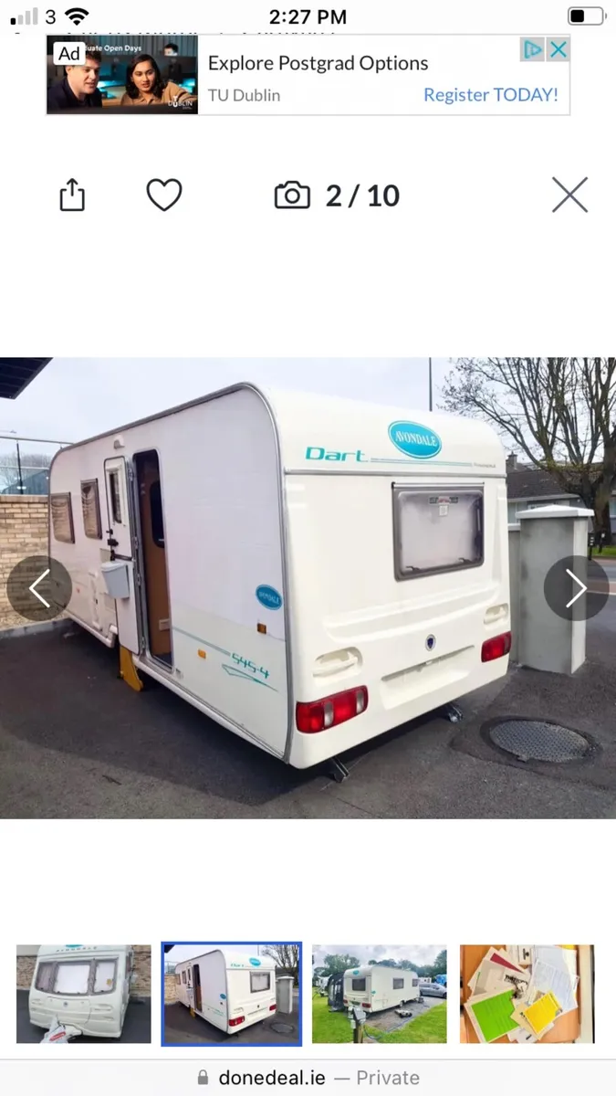2005 Avondale dart 545 4/5 berth caravan - Image 2