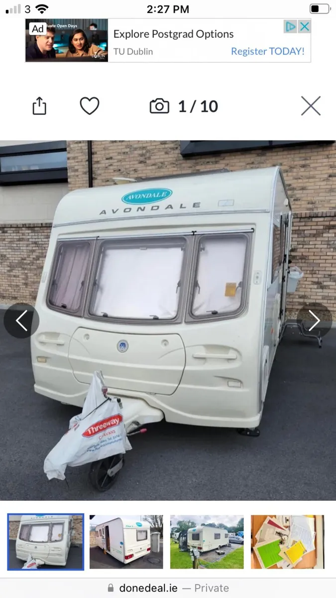 2005 Avondale dart 545 4/5 berth caravan - Image 1