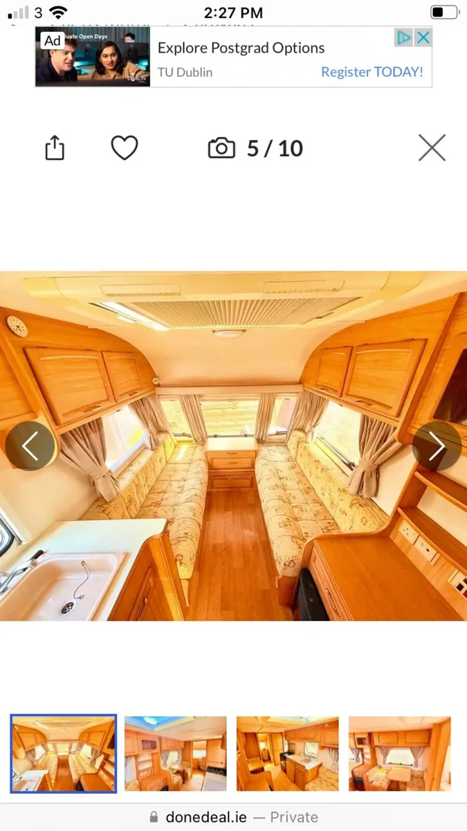 2005 Avondale dart 545 4/5 berth caravan - Image 4