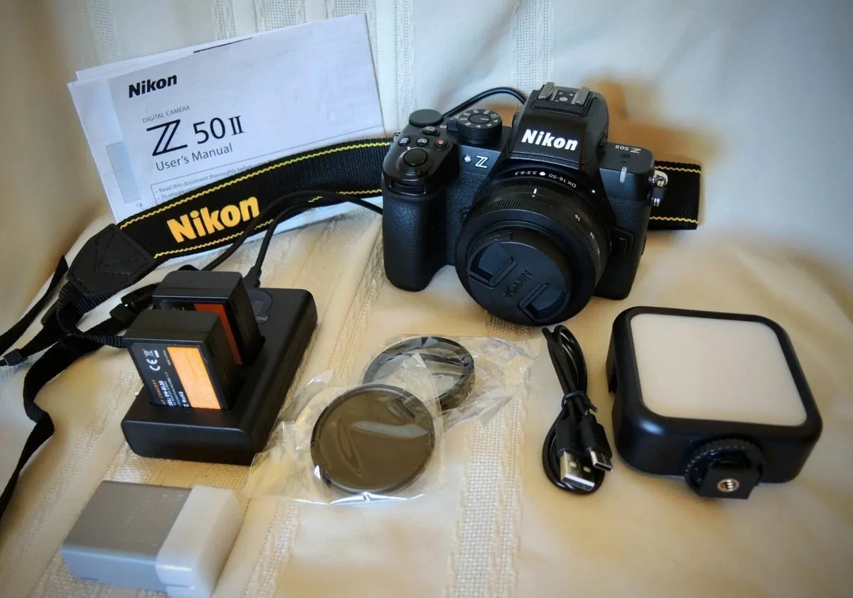 Nikon Z50ll Mirrorless DX Camera With 16-50mm Lens - Image 1