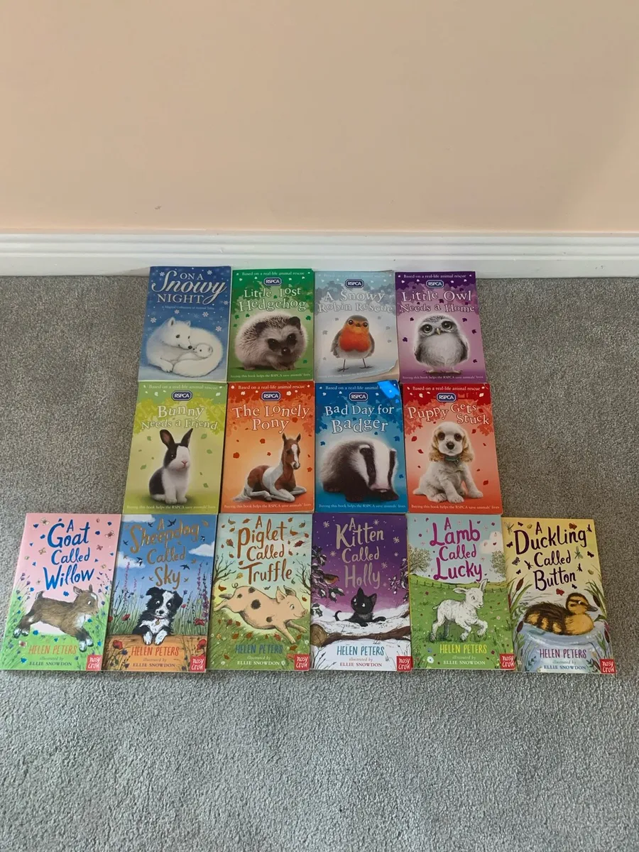 Jill Hucklesby and Helen peters books - Image 1
