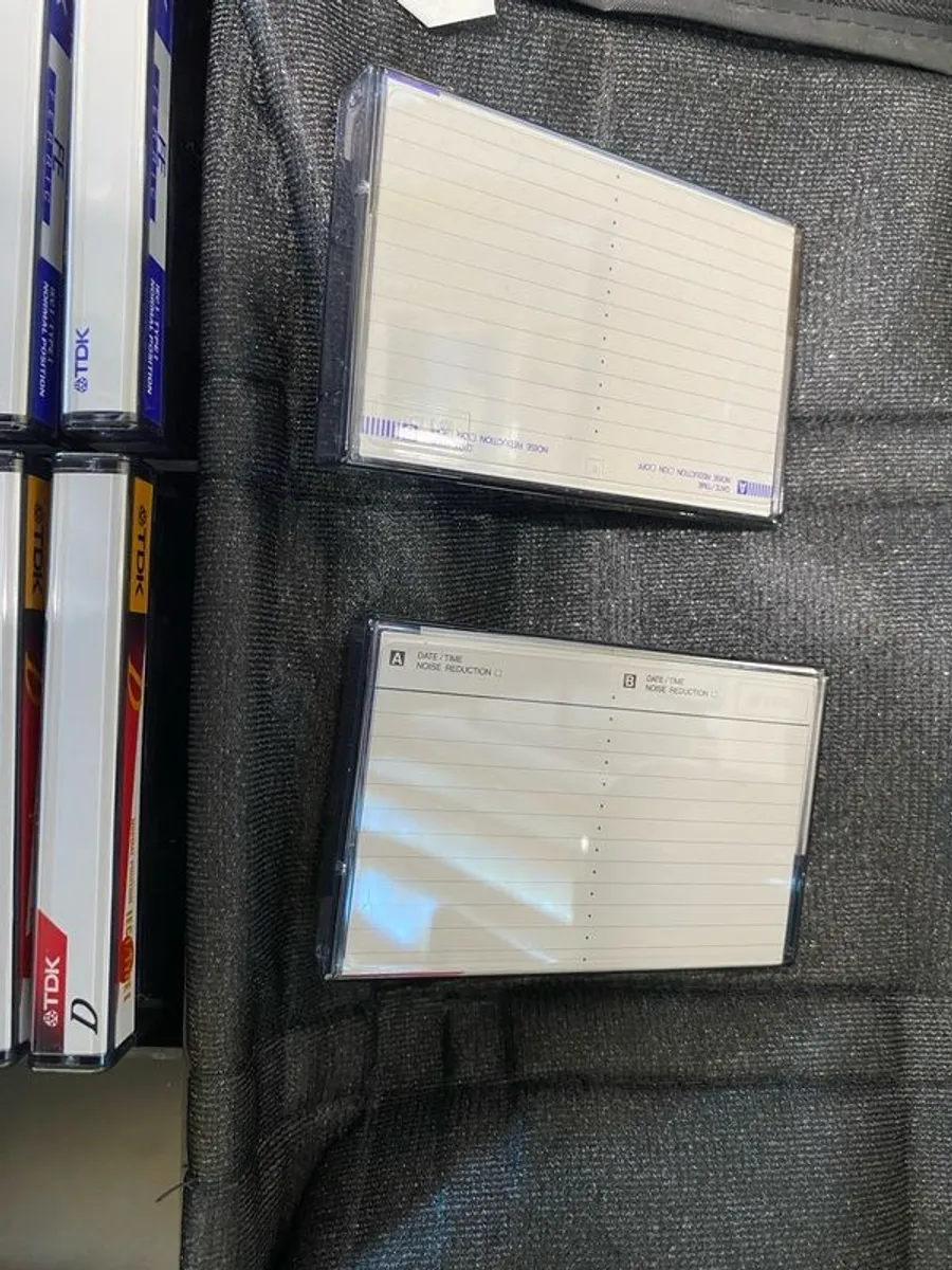 tapes TDK D 90 Cassette Tapes 5 off used - Image 2