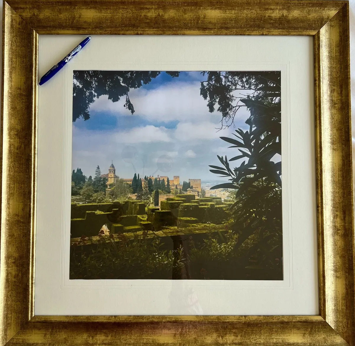 Very large, antique style, statement picture frame - Image 3